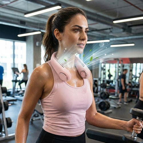 Airbella™ Pro – Ventilador de Cuello Portátil