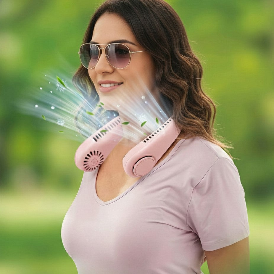 Airbella™ Pro – Ventilador de Cuello Portátil